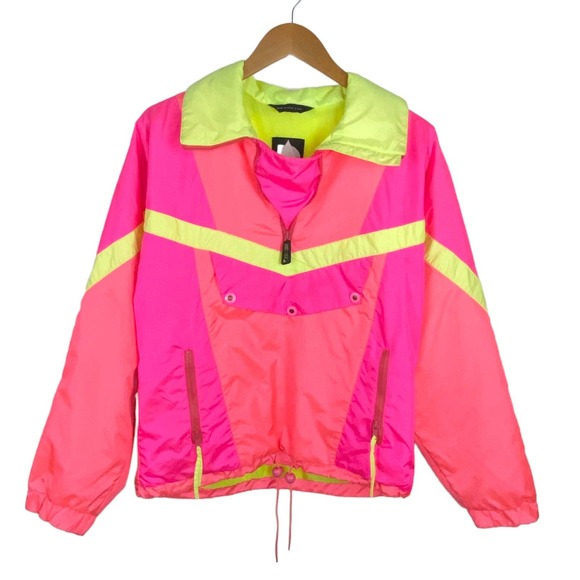 GORETEX Jackets & Coats M Vtg 9s Goretex Neon Highlighter Zliner